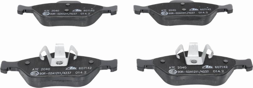 ATE 13.0460-7142.2 - Brake Pad Set, disc brake www.parts5.com