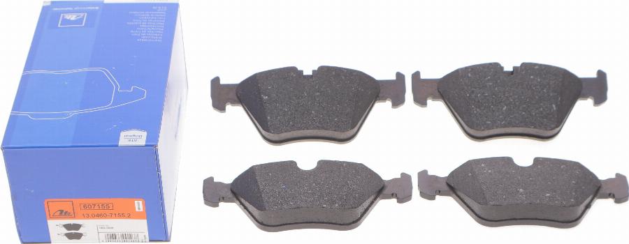 ATE 13.0460-7155.2 - Set placute frana,frana disc www.parts5.com