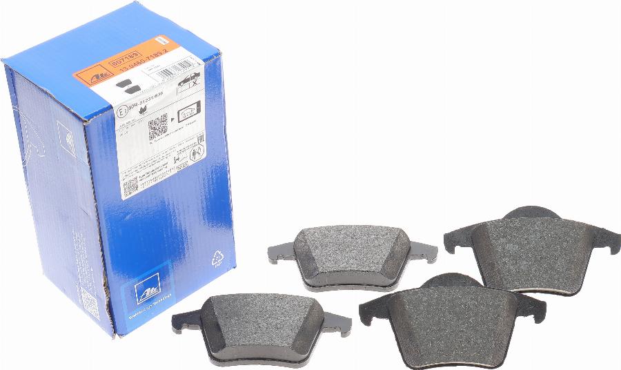 ATE 13.0460-7189.2 - Brake Pad Set, disc brake www.parts5.com