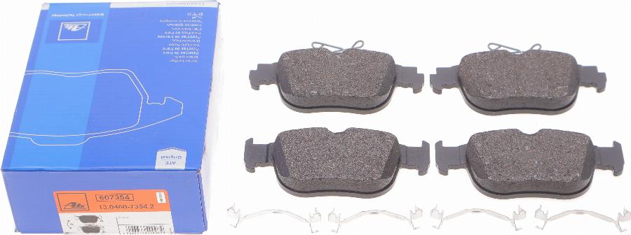 ATE 13.0460-7354.2 - Brake Pad Set, disc brake www.parts5.com