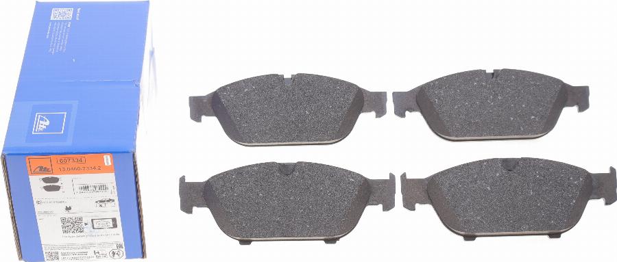 ATE 13.0460-7334.2 - Brake Pad Set, disc brake parts5.com