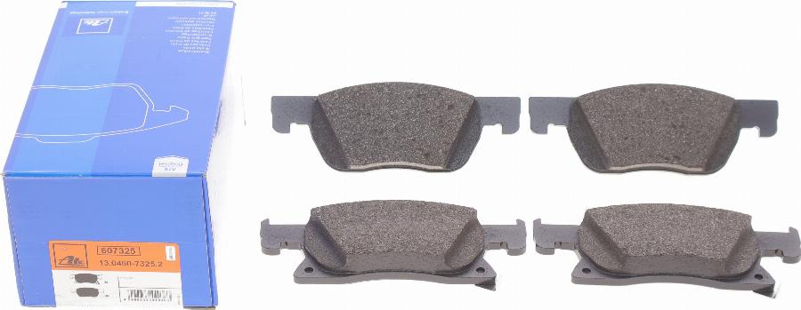 ATE 13.0460-7325.2 - Brake Pad Set, disc brake www.parts5.com