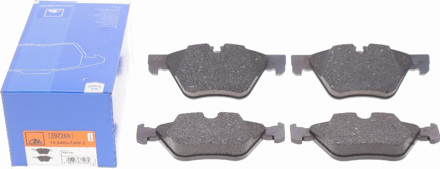 ATE 13.0460-7268.2 - Set placute frana,frana disc www.parts5.com