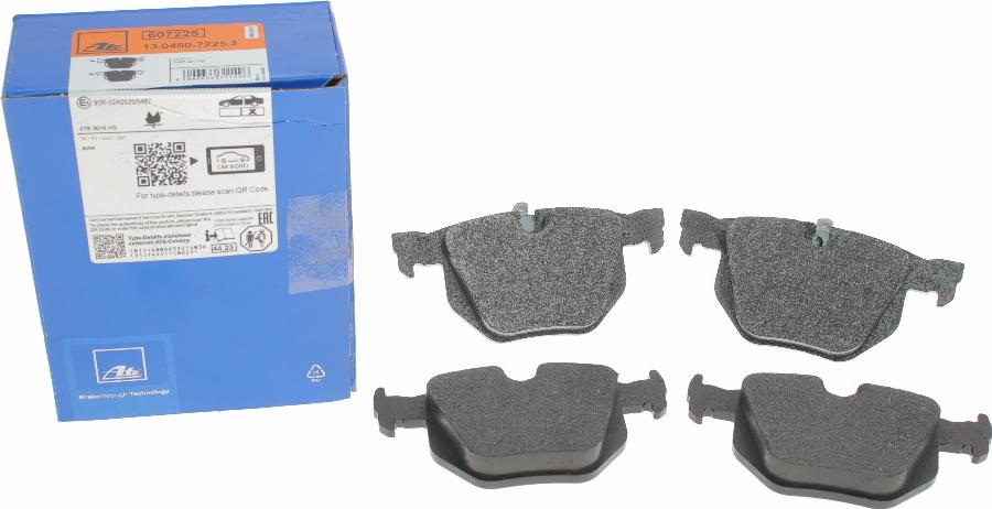 ATE 13.0460-7225.2 - Brake Pad Set, disc brake parts5.com