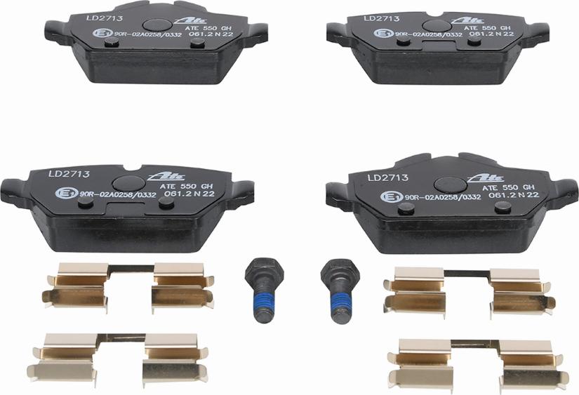 ATE 13.0470-2713.2 - Brake Pad Set, disc brake parts5.com