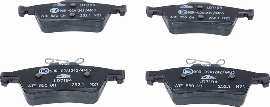 ATE 13.0470-7194.2 - Brake Pad Set, disc brake parts5.com