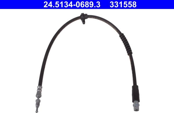 ATE 24.5134-0689.3 - Brake Hose www.parts5.com