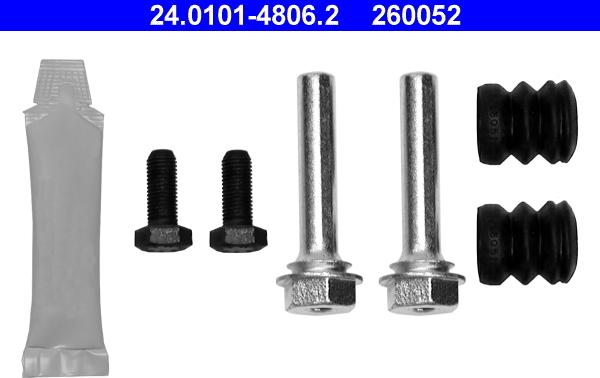 ATE 24.0101-4806.2 - Set accesorii, etrier frana www.parts5.com