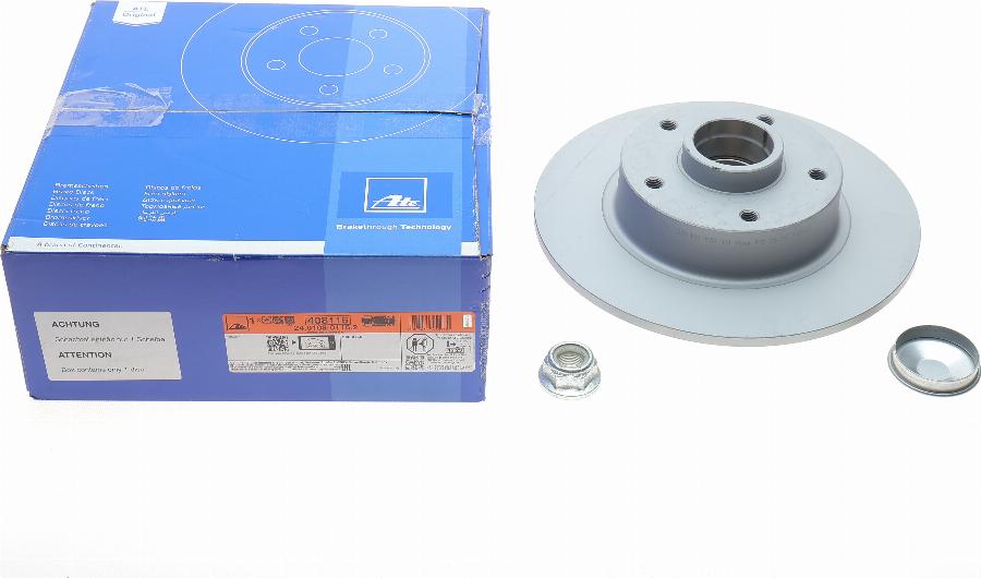 ATE 24.0108-0116.2 - Brake Disc www.parts5.com