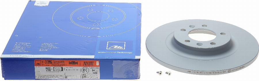 ATE 24.0112-0162.1 - Brake Disc www.parts5.com