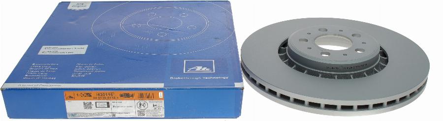 ATE 24.0130-0116.1 - Brake Disc www.parts5.com