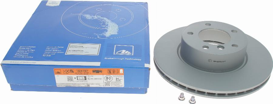 ATE 24.0124-0197.1 - Disc frana www.parts5.com