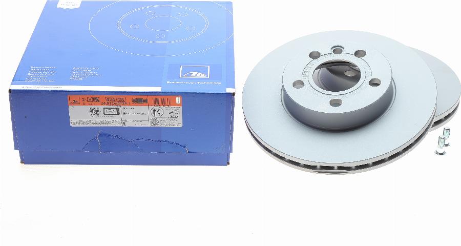 ATE 24.0124-0128.1 - Disc frana www.parts5.com