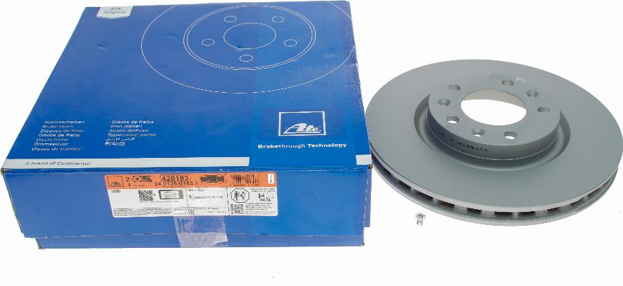 ATE 24.0126-0183.1 - Brake Disc www.parts5.com