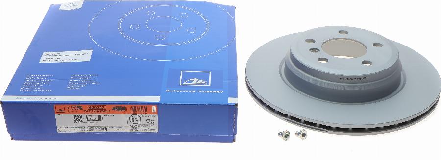 ATE 24.0120-0243.1 - Brake Disc www.parts5.com