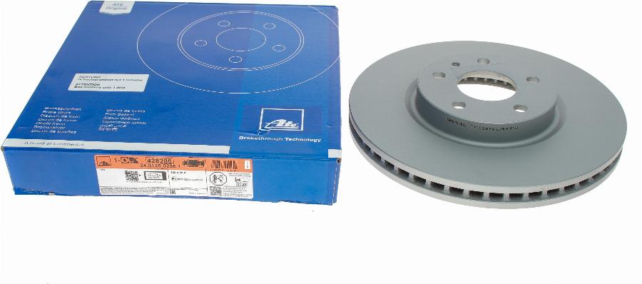 ATE 24.0128-0286.1 - Disc frana www.parts5.com