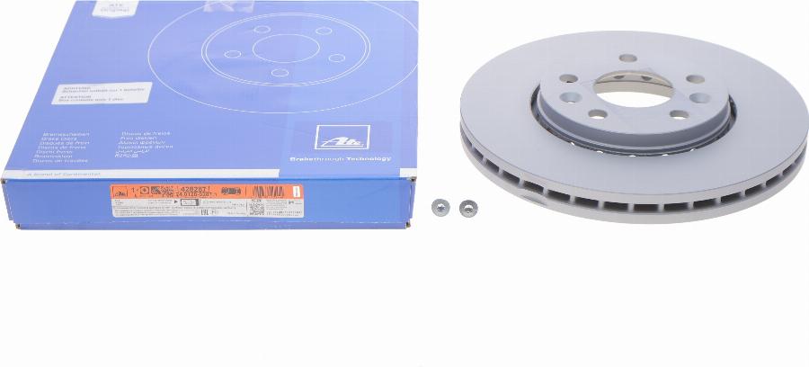 ATE 24.0128-0287.1 - Brake Disc parts5.com