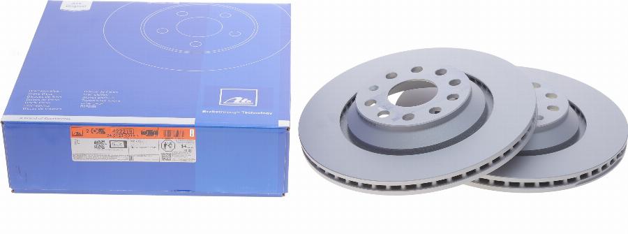 ATE 24.0122-0219.1 - Brake Disc parts5.com