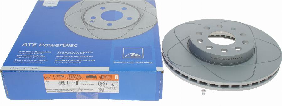 ATE 24.0325-0145.1 - Disc frana www.parts5.com