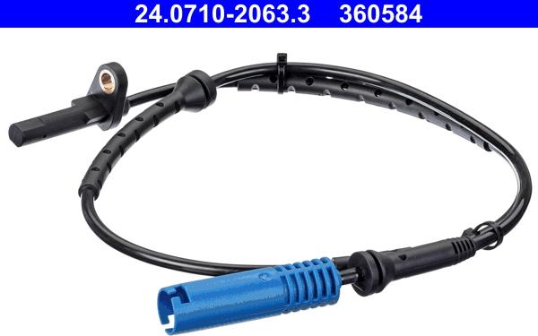 ATE 24.0710-2063.3 - Sensor, wheel speed parts5.com