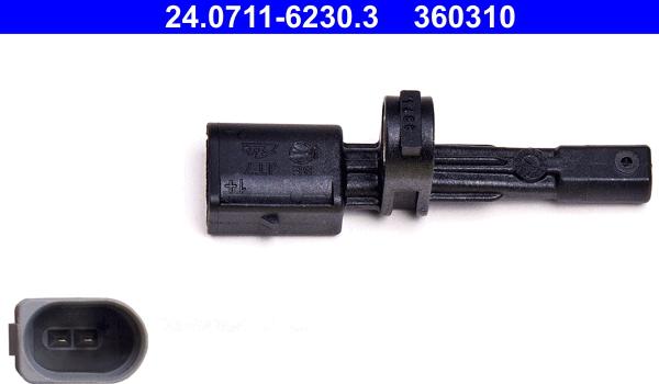 ATE 24.0711-6230.3 - ABS-anturi www.parts5.com