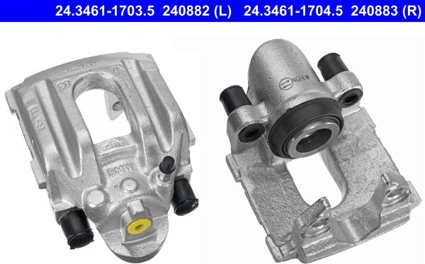 ATE 24.3461-1704.5 - Pinza de freno www.parts5.com