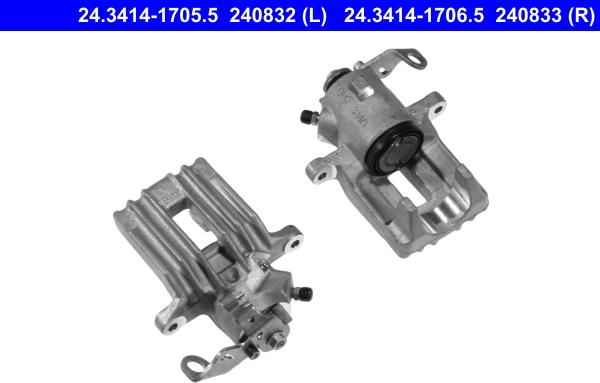 ATE 24.3414-1706.5 - Brake Caliper www.parts5.com