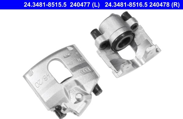 ATE 24.3481-8515.5 - Etrier frana www.parts5.com