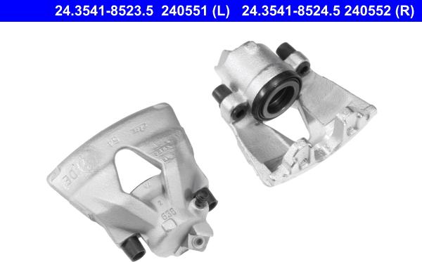 ATE 24.3541-8524.5 - Zacisk hamulca www.parts5.com