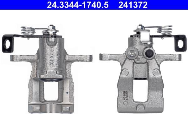 ATE 24.3344-1740.5 - Brake Caliper www.parts5.com