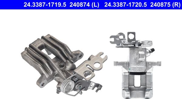 ATE 24.3387-1719.5 - Pinza de freno www.parts5.com