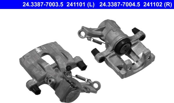 ATE 24.3387-7004.5 - Etrier frana www.parts5.com