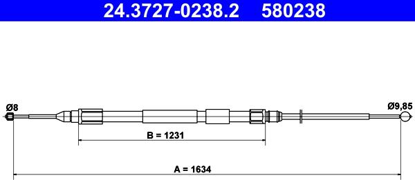 ATE 24.3727-0238.2 - Zicovod,rocna zavora www.parts5.com