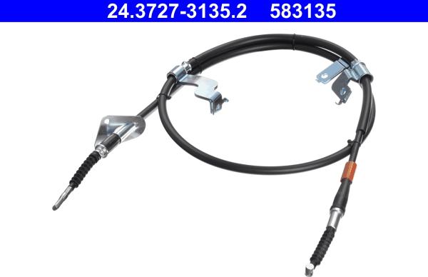 ATE 24.3727-3135.2 - Cable, parking brake www.parts5.com