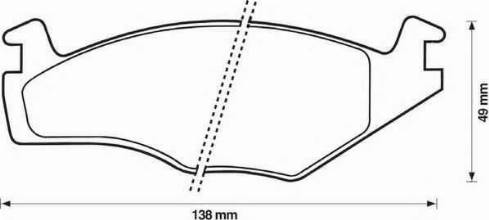 AUDI 867698151 - Fékbetétkészlet, tárcsafék www.parts5.com