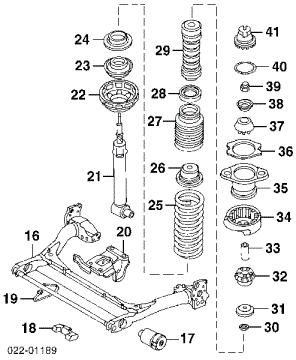 AUDI 8D5513031L - Amortizor www.parts5.com