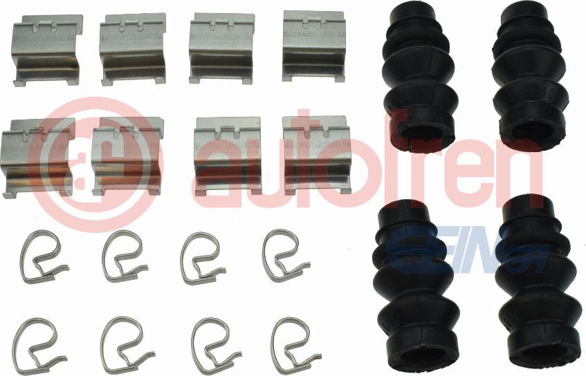 AUTOFREN SEINSA D43114A - Tartozékkészlet, tárcsafékbetét www.parts5.com