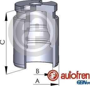 AUTOFREN SEINSA D02594 - Piston, etrier frana www.parts5.com