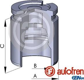 AUTOFREN SEINSA D02593 - Klip, kočione čeljusti www.parts5.com