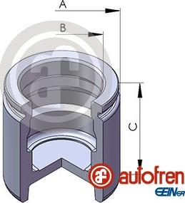 AUTOFREN SEINSA D02544 - Piston, brake caliper parts5.com