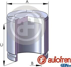 AUTOFREN SEINSA D025816 - Piston, brake caliper www.parts5.com