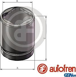 AUTOFREN SEINSA D025684 - Piston, brake caliper www.parts5.com