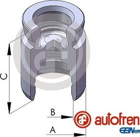 AUTOFREN SEINSA D025652 - Piston, etrier frana www.parts5.com