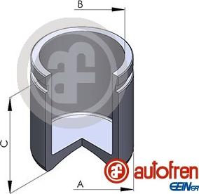 AUTOFREN SEINSA D025413 - Piston, brake caliper www.parts5.com