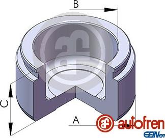 AUTOFREN SEINSA D025578 - Piston, brake caliper www.parts5.com