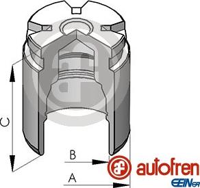 AUTOFREN SEINSA D025124 - Émbolo, pinza del freno www.parts5.com