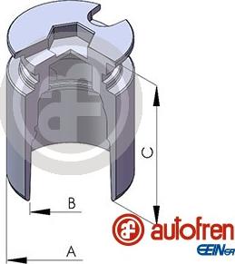 AUTOFREN SEINSA D025122 - Piston, brake caliper parts5.com