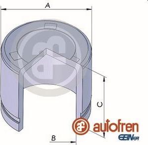 AUTOFREN SEINSA D025322 - Piston, brake caliper www.parts5.com