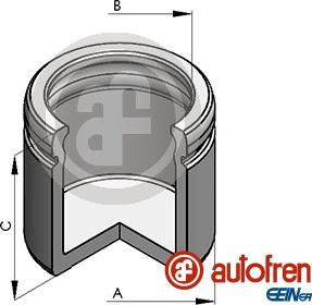 AUTOFREN SEINSA D025796 - Piston, brake caliper www.parts5.com