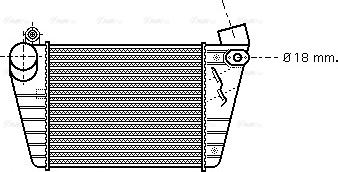 Ava Quality Cooling AI 4185 - Intercooler, compresor www.parts5.com